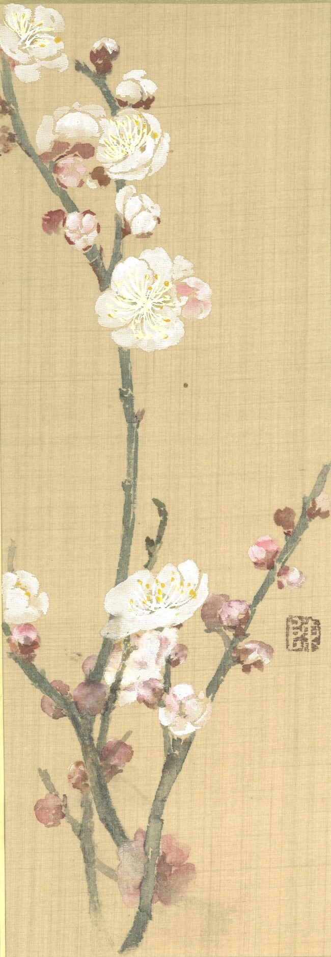 济南雨日，谁在古馆用牡丹“绘”风骨？——探访陈金梅山水花鸟展