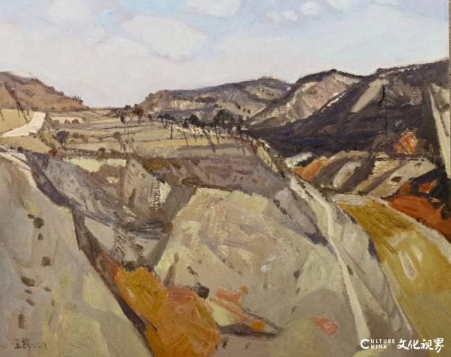 DeepSeek谈艺】王辉·油画丨以色彩笔触绘山河，在中西融合间筑写意秘境