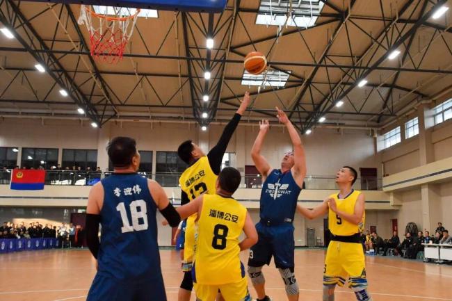 淄博市公安局成功举办全市公安系统2025年度五人制篮球赛