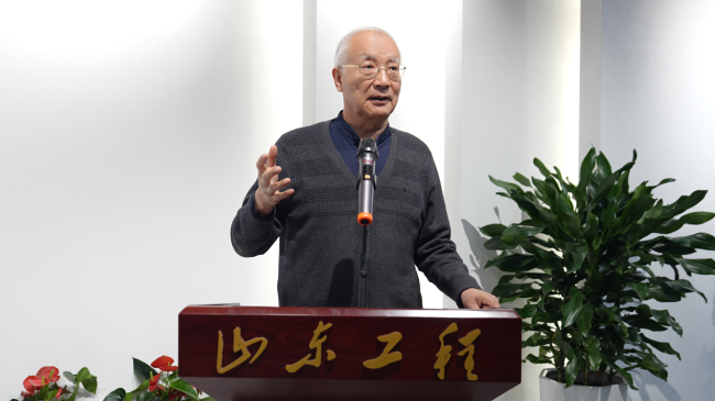 20251206170117305742.jpg “四时华滋——中国花鸟画名家作品展”今日在山东工程职业技术大学开幕