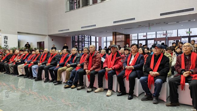 “竹风花雨——李方玉八十书画展”今日在山东画院美术馆盛大开幕