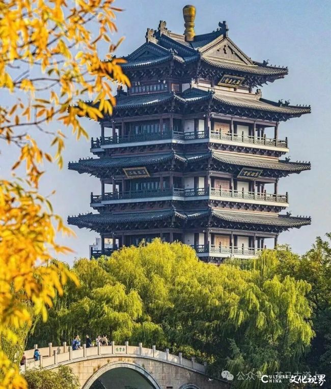 马悦英丨诗韵漫染鹳雀楼，黄河奔涌万古流