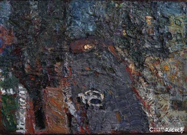 砂金·大连太阳沟油画写生丨近观质感厚 远观空间明