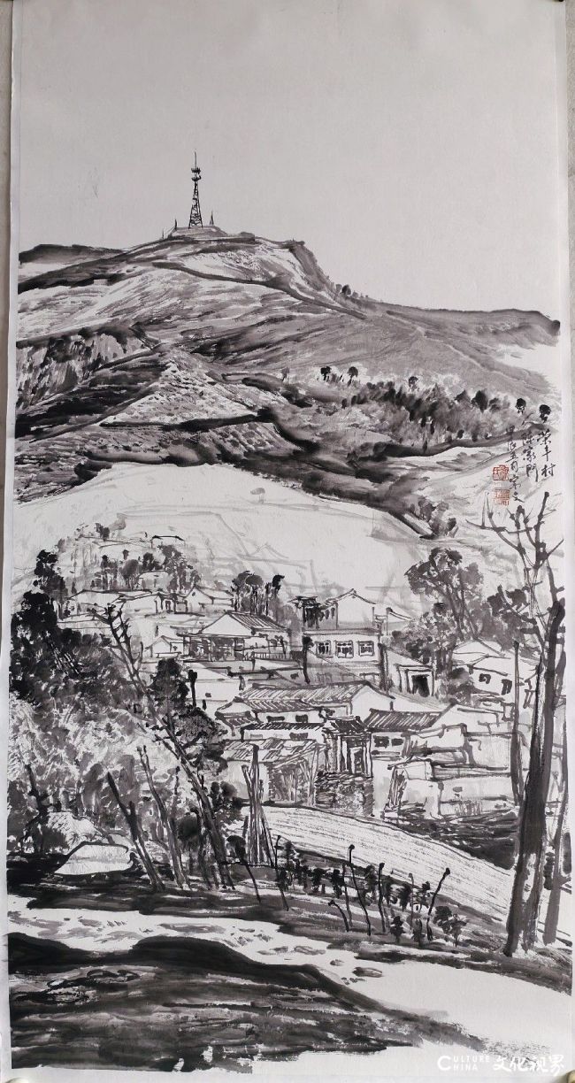 梁宗文丨以赤子之心面对家山，以踏实之态打磨笔墨