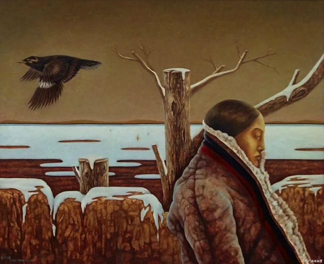 【DeepSeek谈艺】王心悟·油画丨每一寸油彩都是与土地、时光与生命的对话