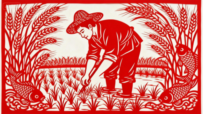 红窗映新程！烟台莱山地标窗花定格奋进年味