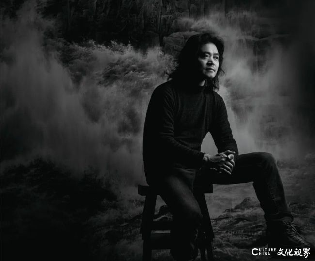 “黄河在咆哮——徐惠君作品展”昨日在山西美术馆启幕