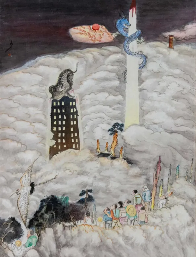 雷子人丨无界藏有心，山水共人心