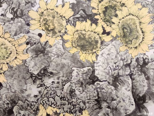 陈永锵先生《芳心不老》花鸟长卷局部19.jpg