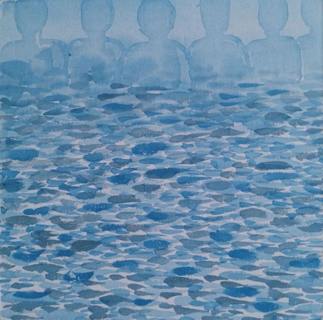 范一冰·彩墨画 | 以温润笔墨,将当代人的精神图景晕染在画纸之上,成就一段可触摸的生命叙事