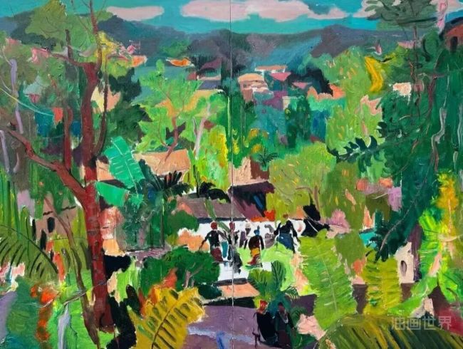 【DeepSeek谈艺】汪明强·油画写生 | 行吟于旷野，与天地生意相遇