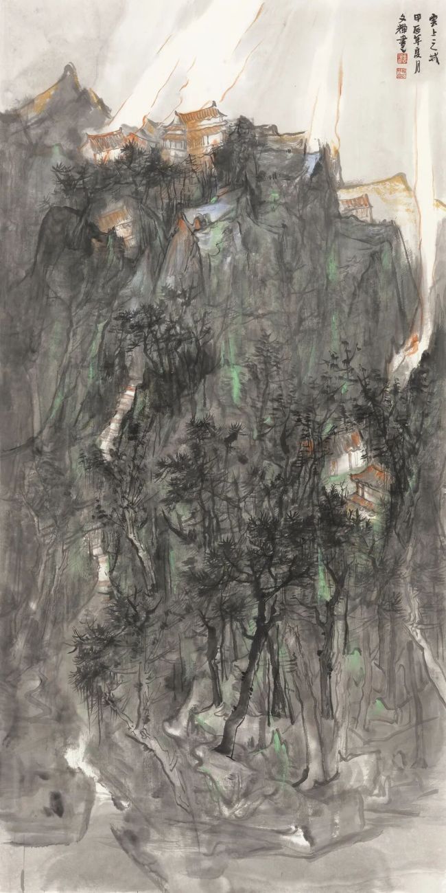 左文辉·山水画 | 融北方的磅礴雄奇与南方的清雅蕴藉于一体，尽显山河壮阔与人文温度