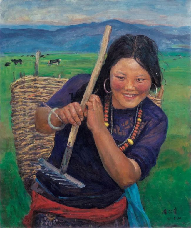 在与西北故土的持续对话中,建立一种不断再生的视觉关系——潘义奎油画的视觉生产