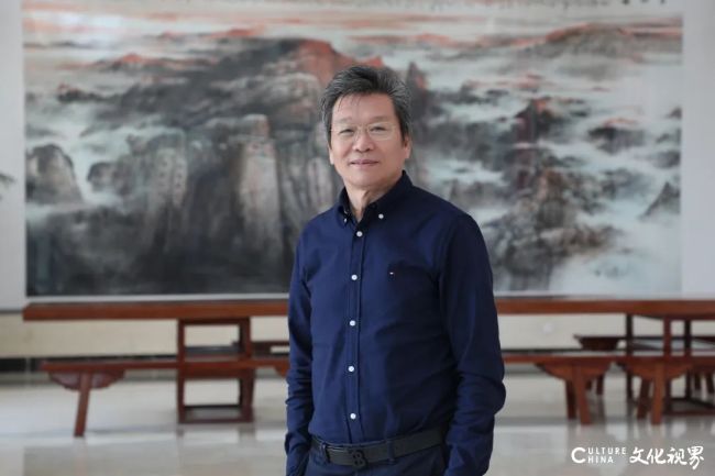 范杰书画艺术工作室开馆暨中国画作品捐赠仪式在淄博师专举行