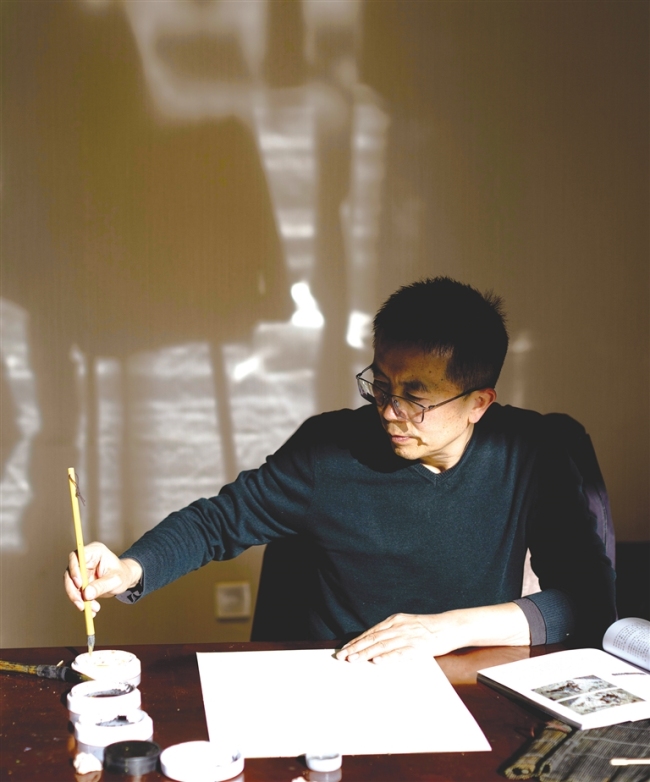 黄土为骨 笔墨证心——郭峰的双重美学与精神还乡