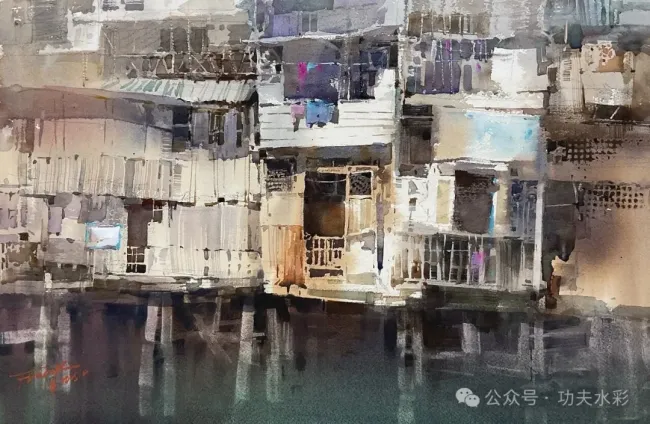 像我，亦像它——廖小平水彩写生的诚与真