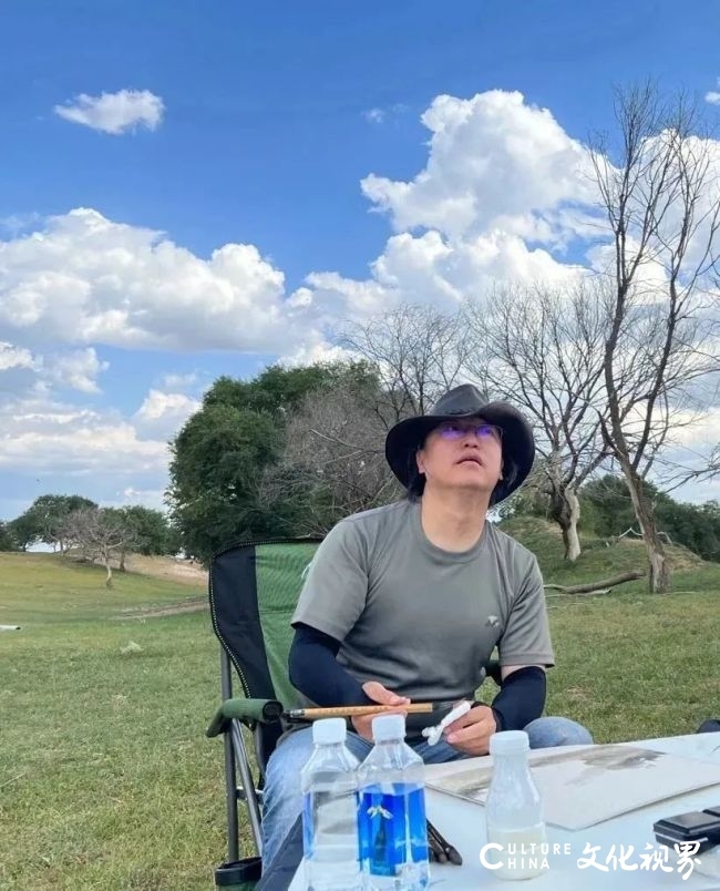 范治斌：绘画几乎成为了我生命中的一种本能，使我的生活意趣盎然