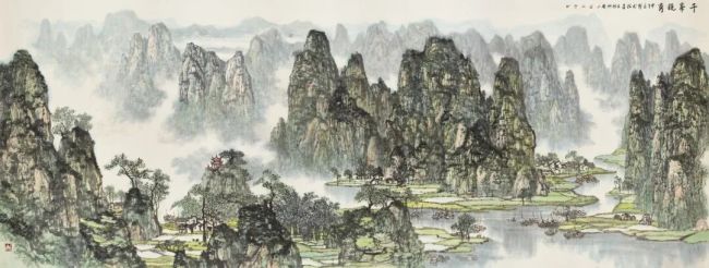 彭利铭·书画频道二十周年志庆 | 荧屏载道二十春，笔底烟霞映山河