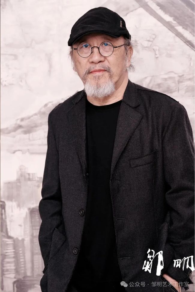 【春节好眼福】“水乡与胡杨的对语一一邹明水墨画新作展”今日在深圳鹏宝轩艺术馆开展
