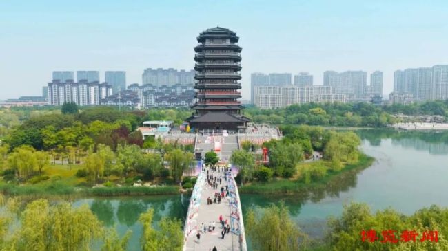 书店与风景相遇，海岱楼钟书阁登央视展淄博书香