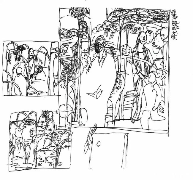 陈钰铭·速写丨回归绘画最原始的记录本质，以极简的笔触承载丰盈的内心感知