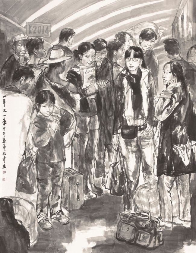 圣裔不矜，笔润众生——孔奇扎根烟火人间的丹青半生