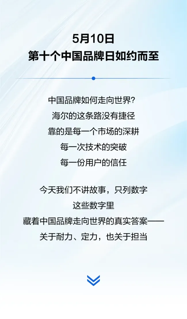 第十个中国品牌日丨一组数字揭示海尔七年霸榜百强，领跑全球物联网的内在逻辑