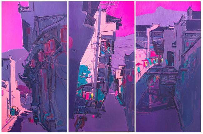 “胭脂劫——宋永进当代油画展”3月29日将在上海开展，展期至4月28日