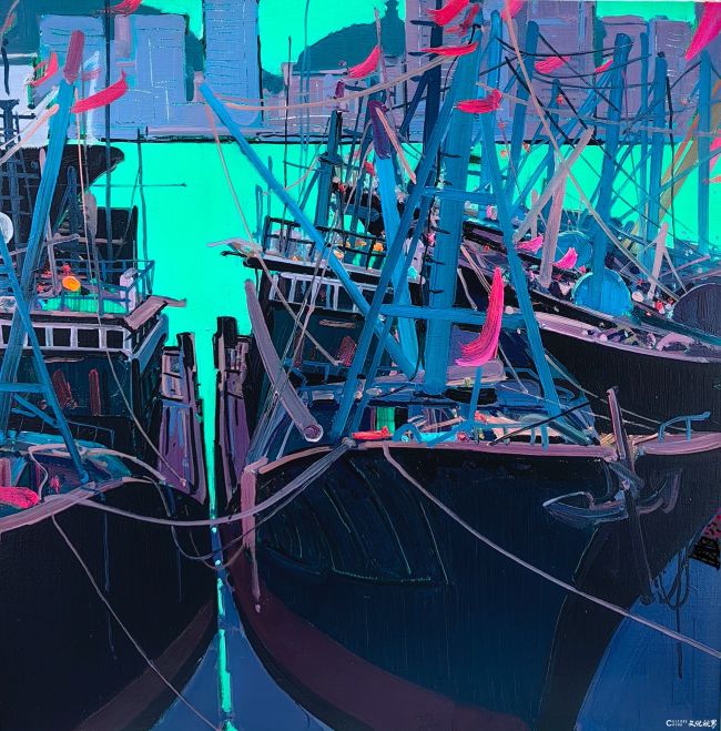 “胭脂劫——宋永进当代油画展”3月29日将在上海开展，展期至4月28日