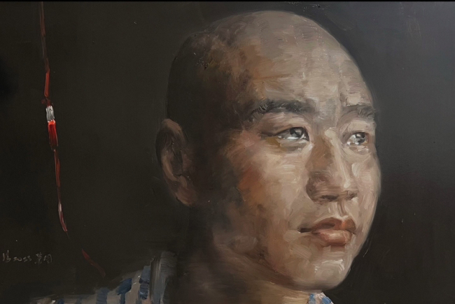 大爱定格丹青！冯少协油画《丛飞——最后的牵挂》创作草图永久入藏深圳美术馆