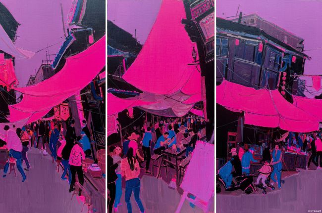 “胭脂劫——宋永进当代油画展”3月29日将在上海开展，展期至4月28日