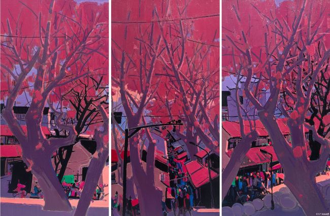 “胭脂劫——宋永进当代油画展”3月29日将在上海开展，展期至4月28日
