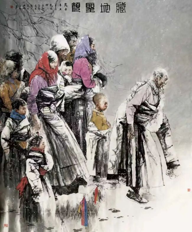 “四象和鸣——常朝晖、刘明波、张宜、杨晓刚中国当代水墨作品展”4月18日将在山东美术馆开展