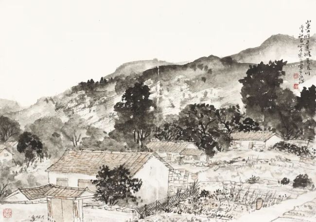 在写意传统中重立“形”的价值，在写生现场重建笔墨与自然的关联——毕宝祥新写实水墨写生的当代表达