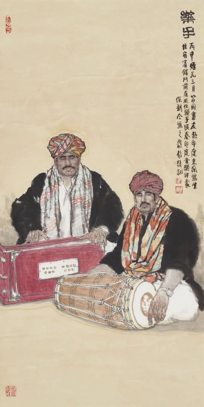 一幅画的诞生|蔡超《长歌吟松风》:亭亭山上松,瑟瑟谷中风