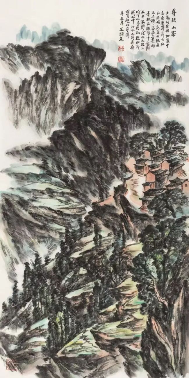 舒建新·水墨 | 落笔存烟火，丹青记民风