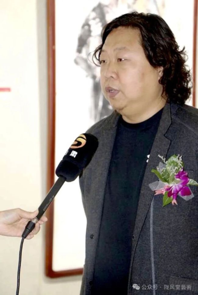 陶纹为骨,笔墨为魂——论李卫东彩陶文化系列作品中的陇原文脉重构