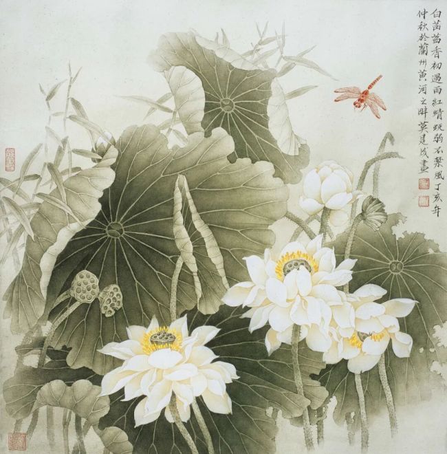 “方外寻幽——莫建成、莫晓松工笔花鸟作品展”在北京开展