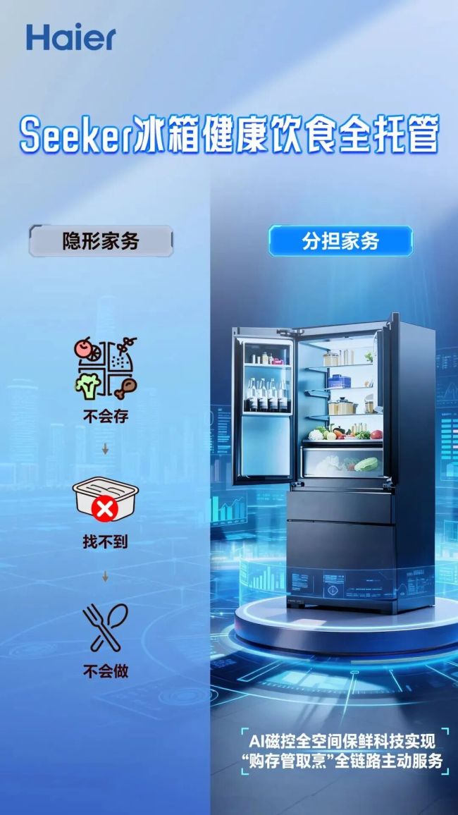 端午节遇上海尔Seeker：AI科技为用户分担家务