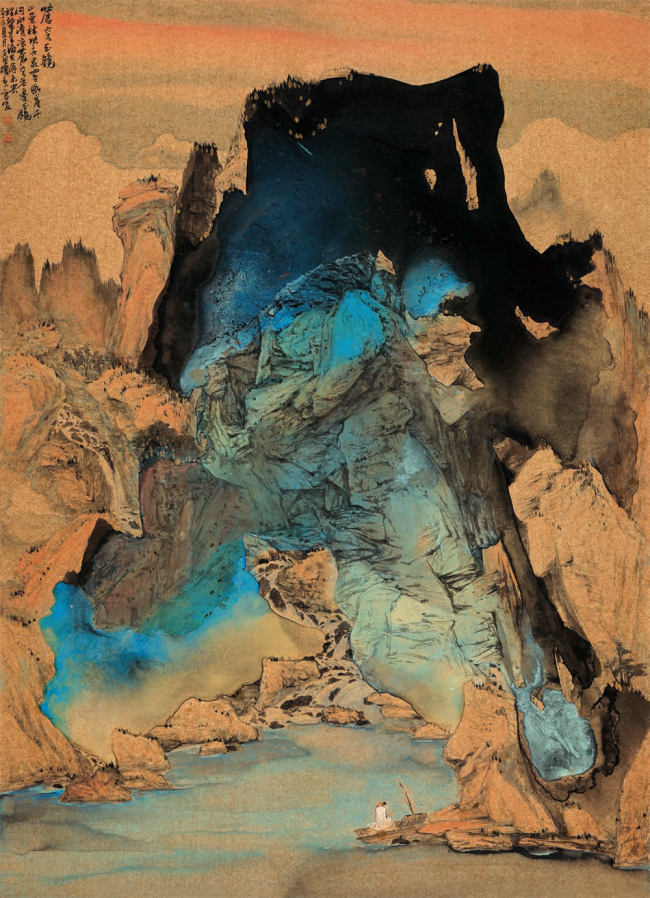 曹俊·山水画 | 在富有传统意味的深度和宁静中，展现西方抽象绘画的力量