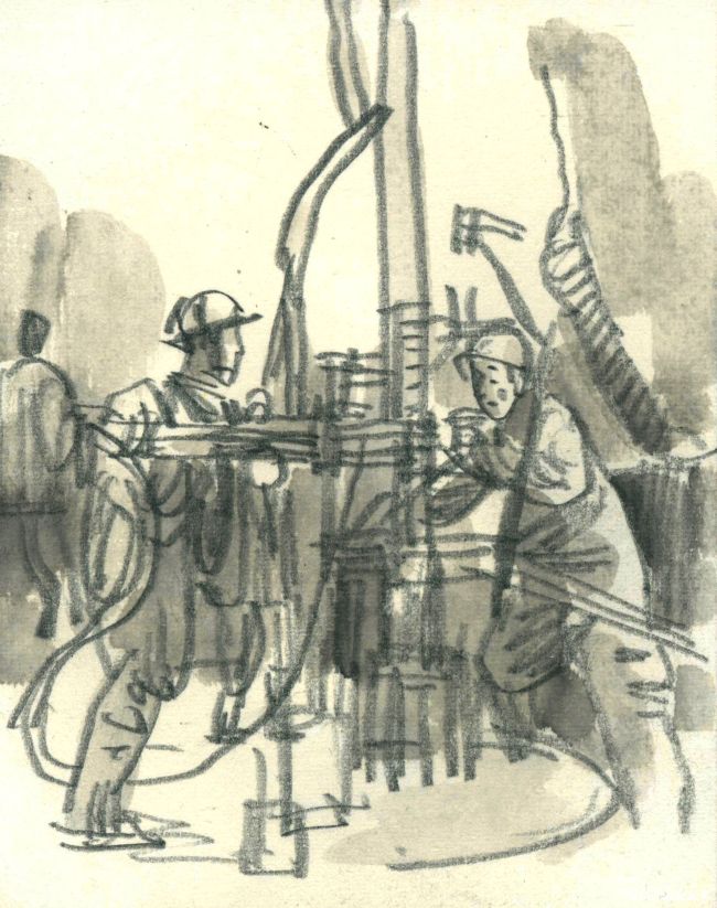 20260708110027770386.jpg 《铁人王进喜》手稿-8 2024年 15X19CM.jpg