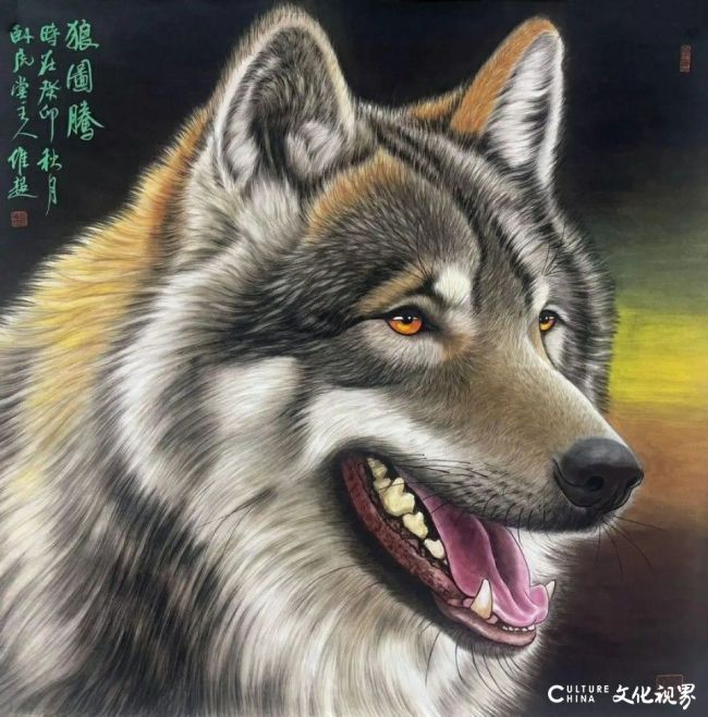 吕维超·工笔动物画 | 定格生灵与天地相融的片刻，画面凝结着蓬勃的生命力