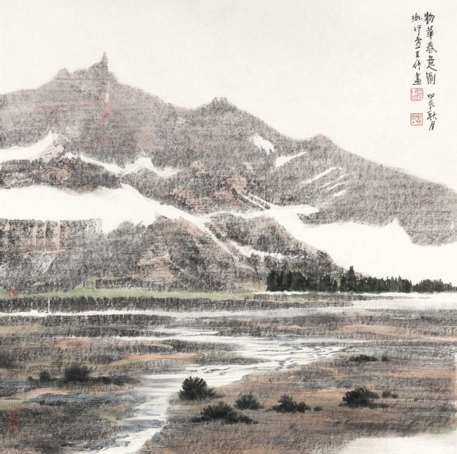 【DeepSeek谈艺】李呈修·山水画 | 蘸取四季的调色盘，为山川代言，为造化传神
