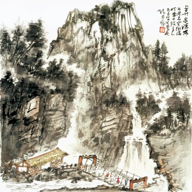 张风塘·中国画 | 画面整体萦绕着清雅的书卷气,尽显东方艺术的灵动气韵