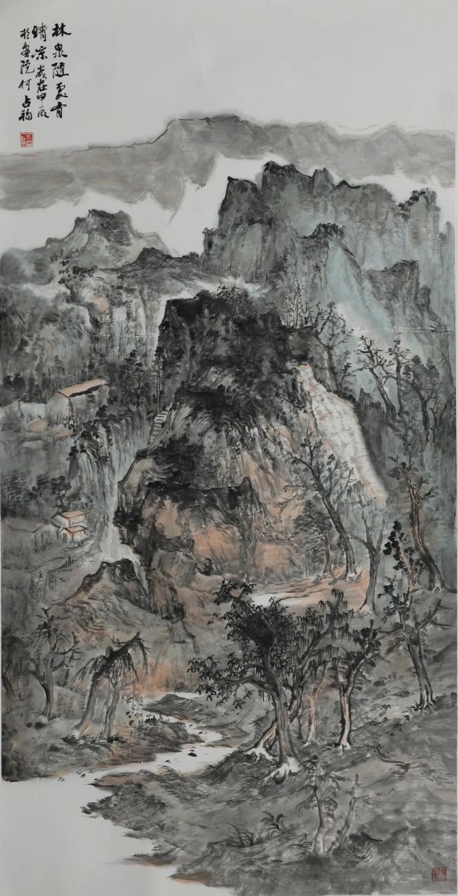 何占福应邀参展,“问道山海间——当代中国画学术邀请展”4月11日将在威海市美术馆开幕