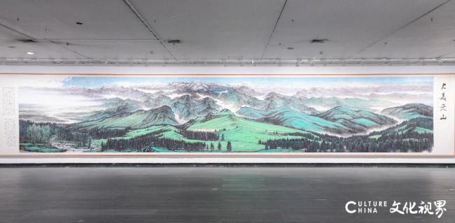 “文化润疆·大美天山——粤新艺术交流主题展(广东巡展)” | 以全景式宏大构图铺展天山盛景