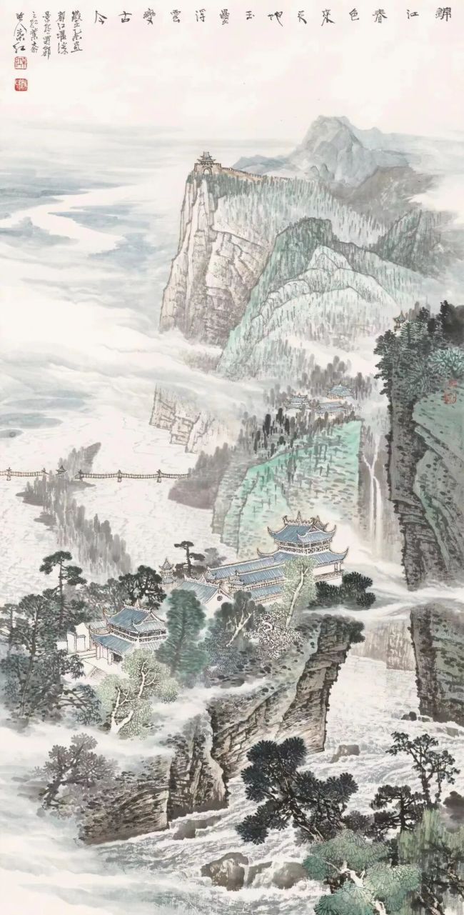 姚叶红·山水画 | 让巴山蜀水的雄奇与灵秀，在纸间生长出兼具骨力与气韵的生命气象