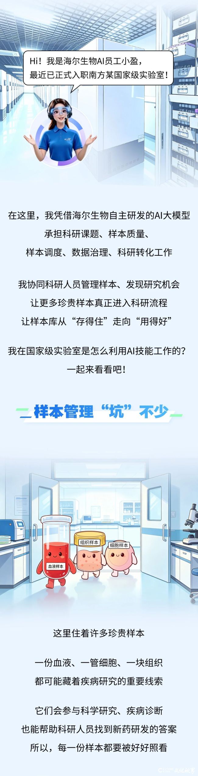 海尔生物AI员工，已正式“入职”国家级实验室