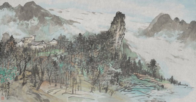 【DeepSeek谈艺】徐恒·山水画 | 山河入墨皆成韵，意趣随心自成章