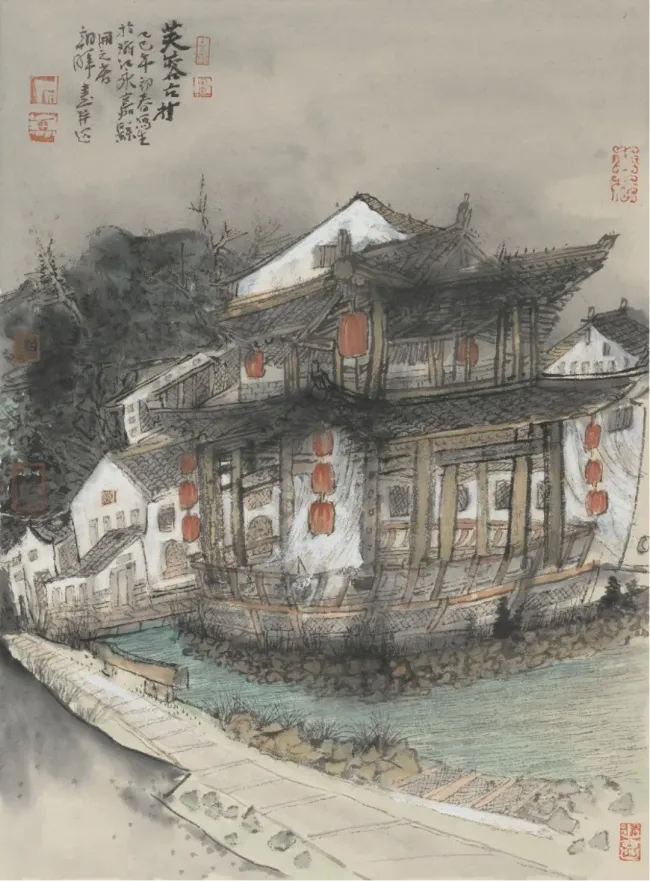常朝晖·水墨画丨山川草木皆有性情，云烟流转暗含哲思